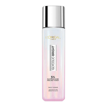 L'Oréal Paris Glycolic Bright Peeling Water 128ml – Exfoliating Toner