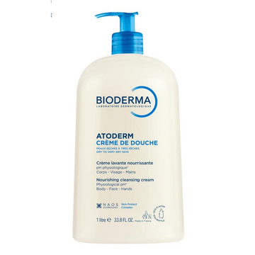 Bioderma Atoderm Shower Cream – Gentle Cleanser, 1L