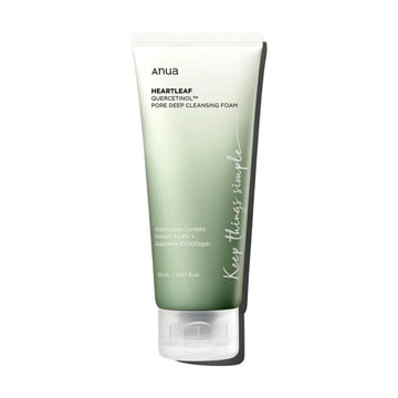 Anua Heartleaf Quercetinol Pore Deep Cleansing Foam 150ml | Deep Clean + Soothing