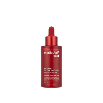 Medicube Red Acne Succinic Acid Peel 40g | 1-Minute Wash-Off Exfoliator