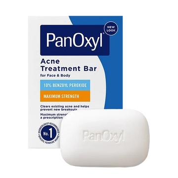 PanOxyl Acne Treatment Bar 10% Benzoyl Peroxide 4 oz | Face & Body Acne Bar
