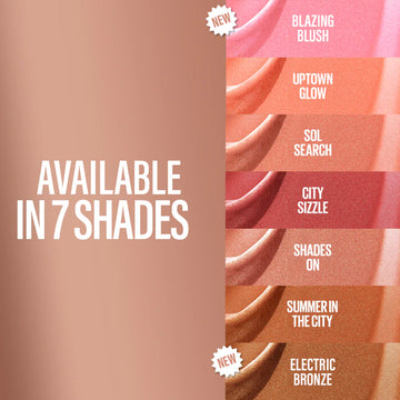 Maybelline Sunkisser Blush | Radiant Nude Shades for a Sun-Kissed Glow