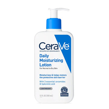 CeraVe Daily Moisturizing Lotion | 8oz (236ml) & 16oz (473ml) | Lightweight Hydration